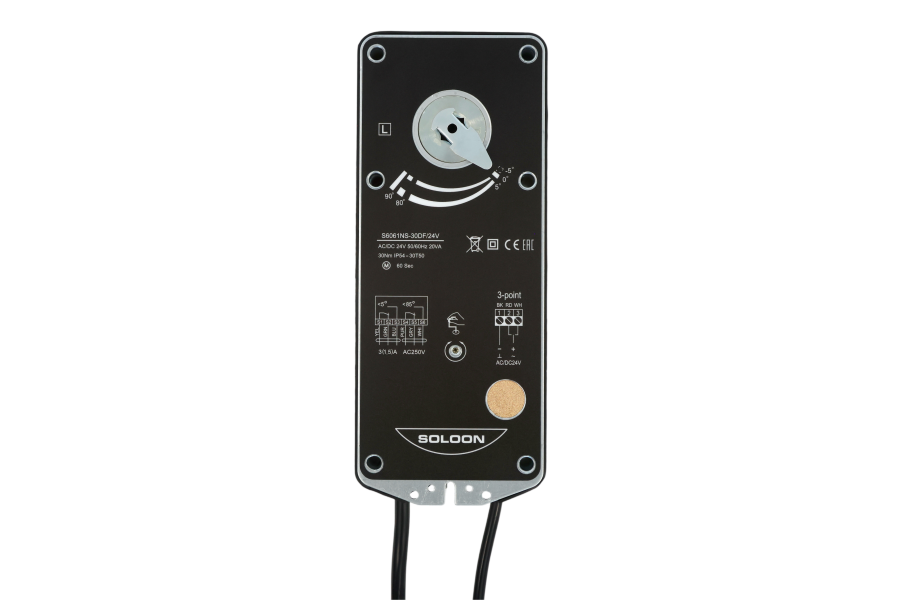 S6061NS系列非弹簧复位防火排烟风阀执行器